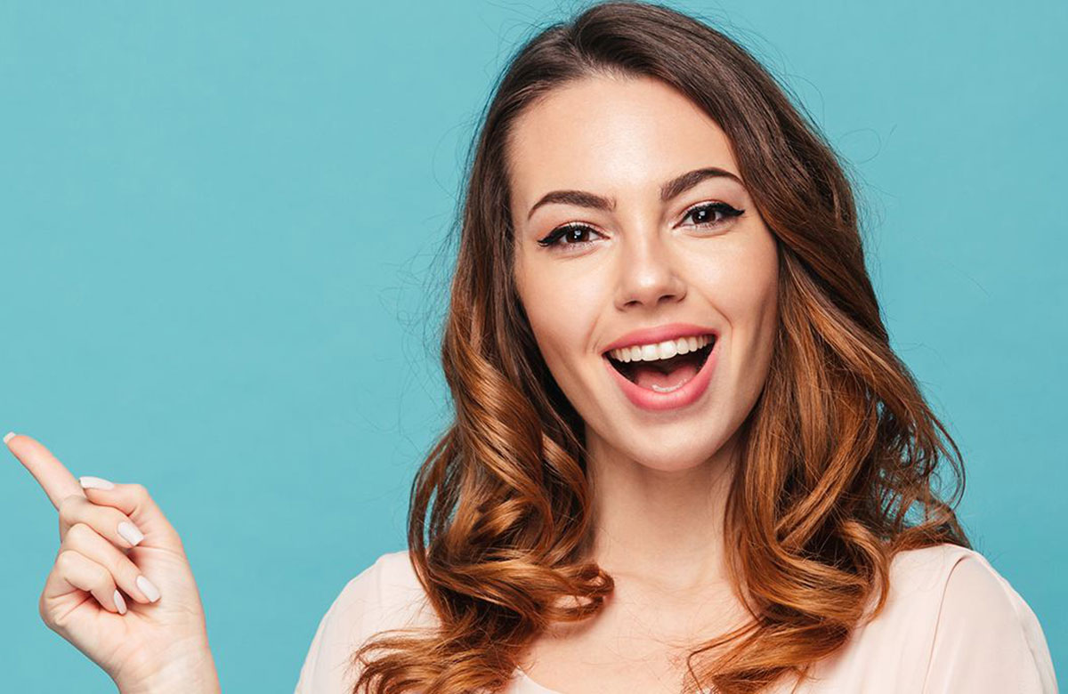 Woman Smiling
